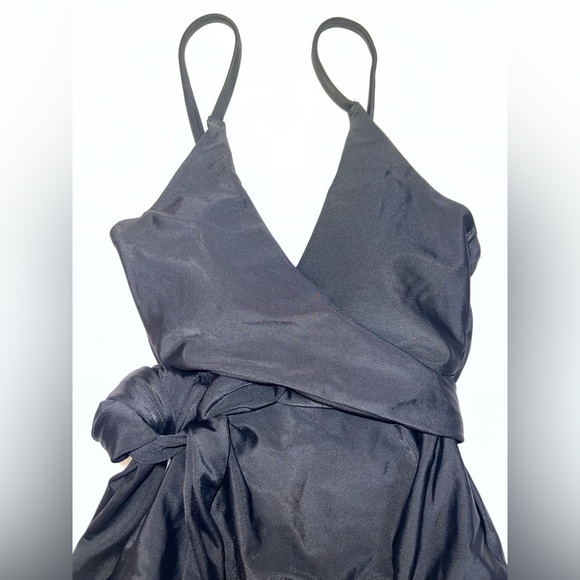 Aerie Black Tie-Wrap Swimsuit | XS | NWT - Picture 2 of 6